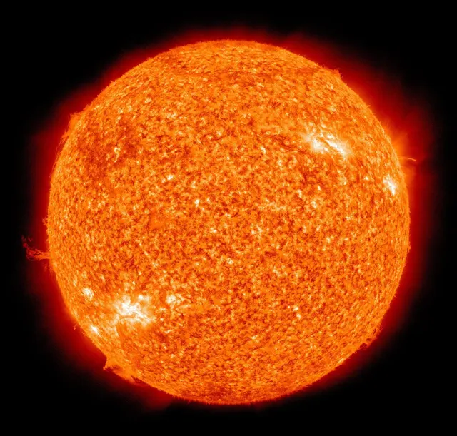 The Sun imaged by NASA's Solar Dynamics Observatory